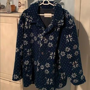 LL Bean thick fleece jacket